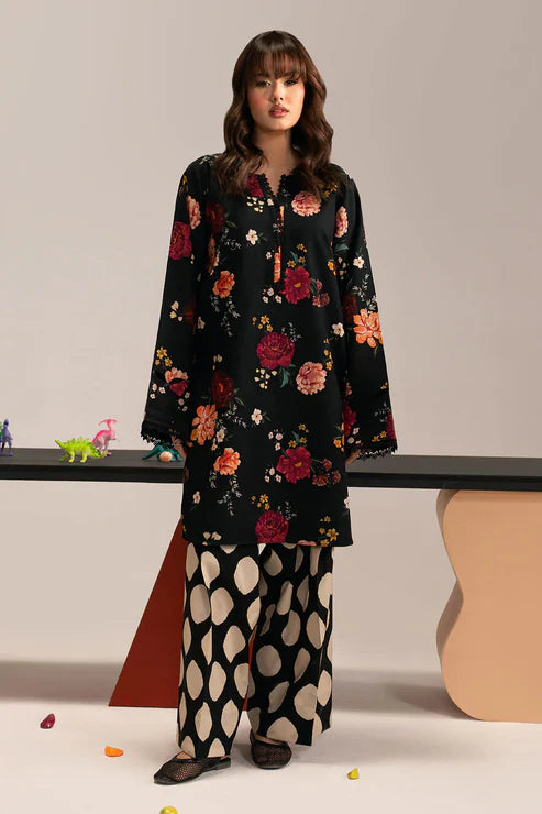 Midnight Bloom – Premium 2 -Piece by anaiya.pk