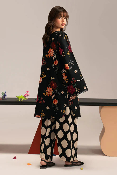 Midnight Bloom – Premium 2 -Piece by anaiya.pk